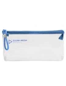 KCK PLAY CLEAR+MESH BAG B6.5-SOFT BLUE
